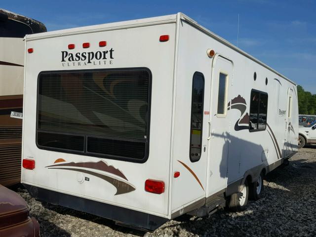 4YDT285237S410352 - 2007 PASSPORT TRAVELTRLR WHITE photo 4