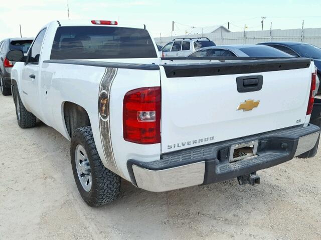 1GCNCPEA1DZ129468 - 2013 CHEVROLET SILVERADO WHITE photo 3