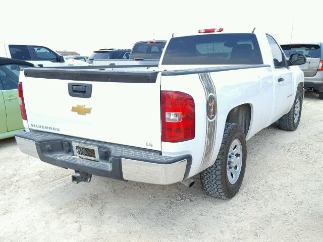 1GCNCPEA1DZ129468 - 2013 CHEVROLET SILVERADO WHITE photo 4