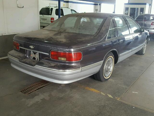 1G1BL53E3PR111936 - 1993 CHEVROLET CAPRICE CL 紫色 照片 4