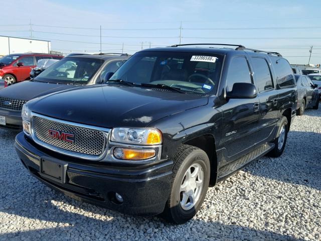 1GKFK66U61J191117 - 2001 GMC DENALI XL BLACK photo 2