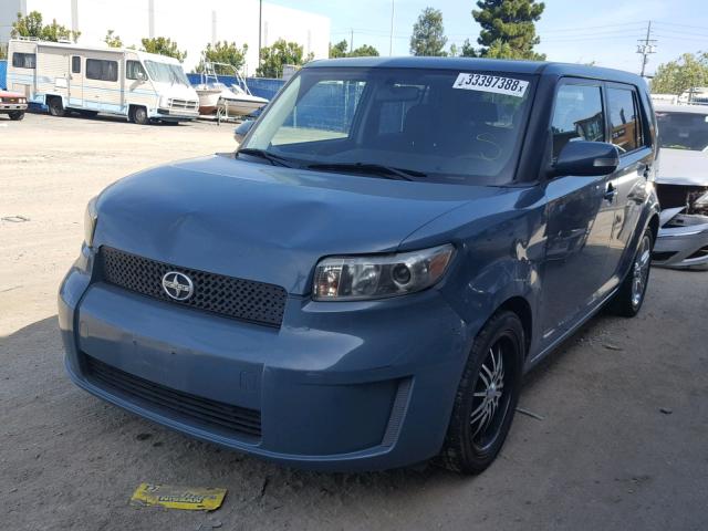 JTLKE50E481012570 - 2008 SCION XB TURQUOISE photo 2