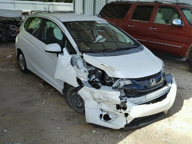 3HGGK5G52FM763037 - 2015 HONDA FIT LX WHITE photo 1