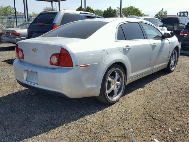 1G1ZA5E15BF220231 - 2011 CHEVROLET MALIBU LS 银色 照片 4