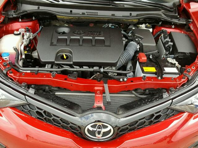 JTNKARJE0HJ527669 - 2017 TOYOTA COROLLA IM RED photo 7