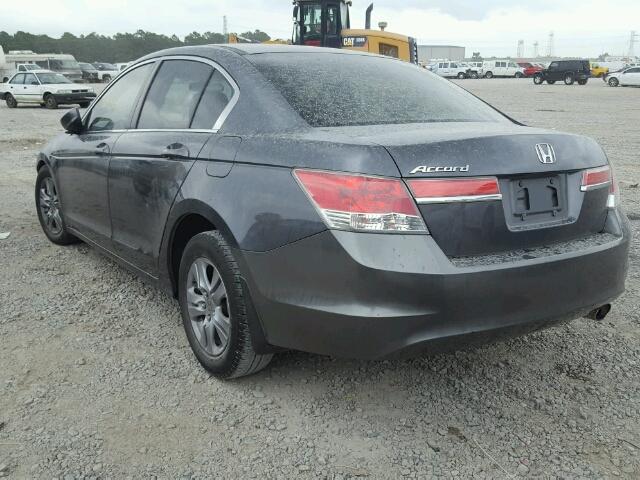 1HGCP2F46CA121291 - 2012 HONDA ACCORD LXP BLUE photo 3