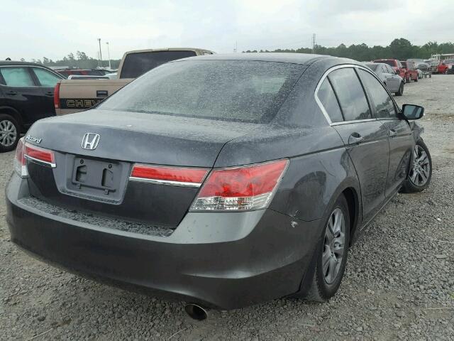 1HGCP2F46CA121291 - 2012 HONDA ACCORD LXP BLUE photo 4