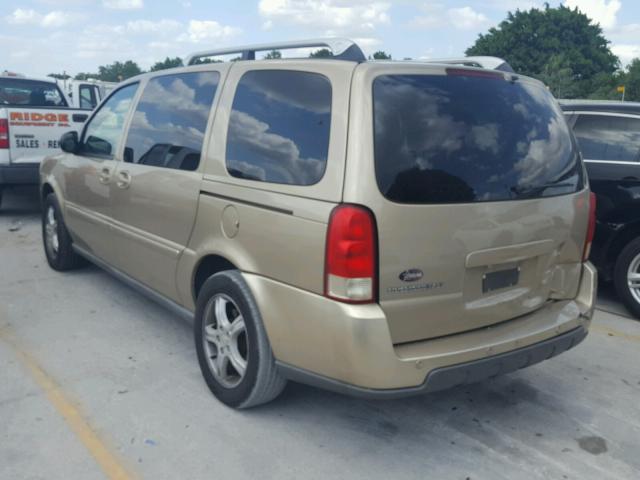 1GNDV33L85D166350 - 2005 CHEVROLET UPLANDER L GOLD photo 3