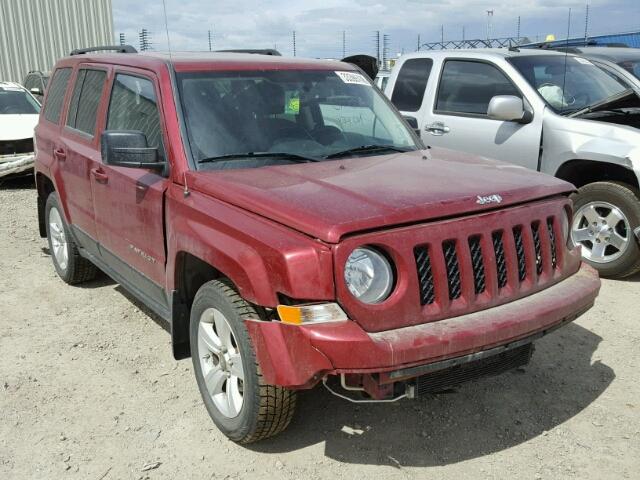 1C4NJRAB8CD619529 - 2012 JEEP PATRIOT RED photo 1