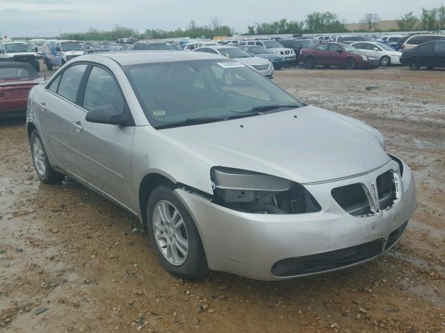 1G2ZG558X64122854 - 2006 PONTIAC G6 SE1 SILVER photo 1