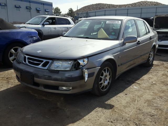 YS3ED48E313036968 - 2001 SAAB 9-5 GRAY photo 2