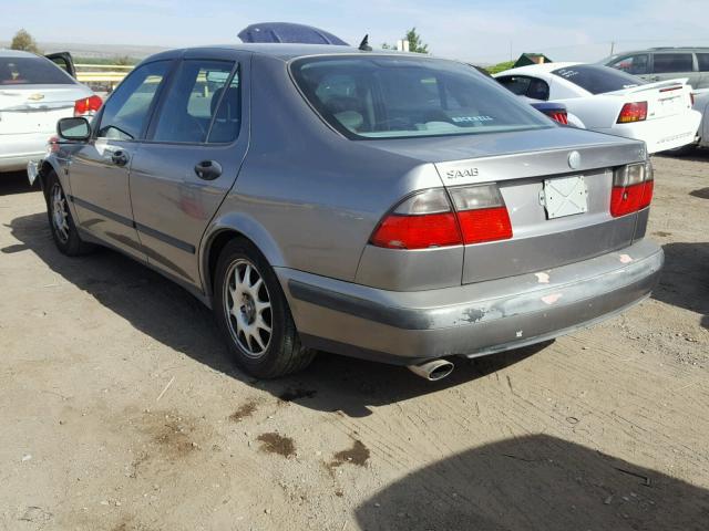 YS3ED48E313036968 - 2001 SAAB 9-5 GRAY photo 3