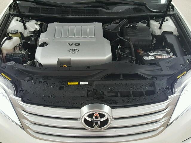 4T1BK3DB9BU407211 - 2011 TOYOTA AVALON BAS WHITE photo 7