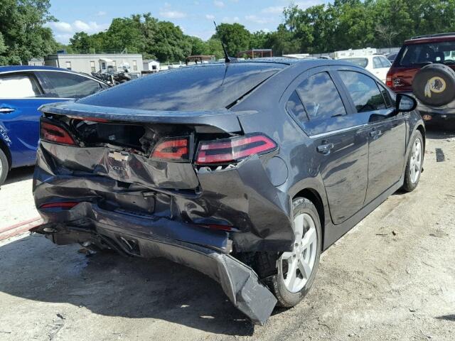 1G1RD6E47DU133341 - 2013 CHEVROLET VOLT GRAY photo 4