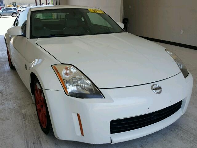 JN1AZ34D64M104258 - 2004 NISSAN 350Z COUPE WHITE photo 1