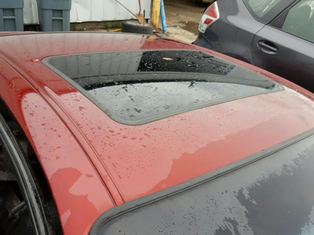 1G2WR12172F272724 - 2002 PONTIAC GRAND PRIX MAROON photo 9