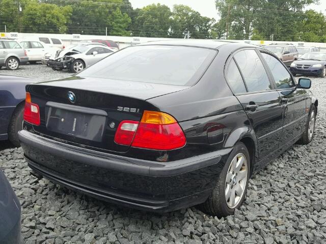 WBAAV33411FV02601 - 2001 BMW 325 BLACK photo 4