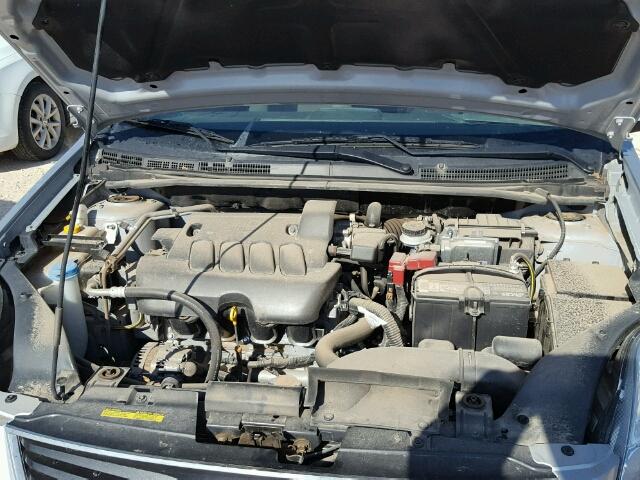 3N1AB6AP1CL686315 - 2012 NISSAN SENTRA/S/S GRAY photo 7