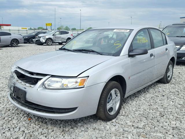 1G8AF52F85Z151375 - 2005 SATURN ION LEVEL SILVER photo 2