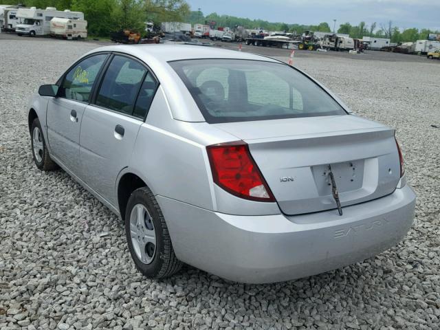 1G8AF52F85Z151375 - 2005 SATURN ION LEVEL SILVER photo 3