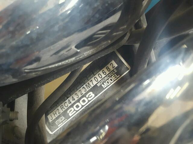 JH2RC44323M700682 - 2003 HONDA VT750 CDA 黑色 照片 10