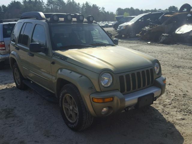 1J4GL38K73W567699 - 2003 JEEP LIBERTY RE GREEN photo 1