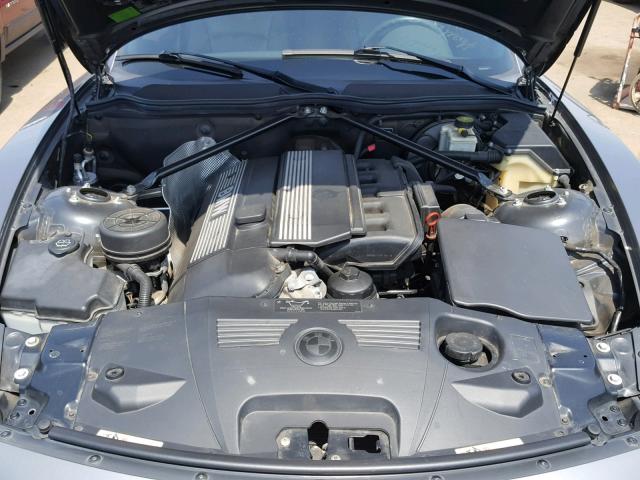 4USBT53483LU00686 - 2003 BMW Z4 3.0 SILVER photo 7