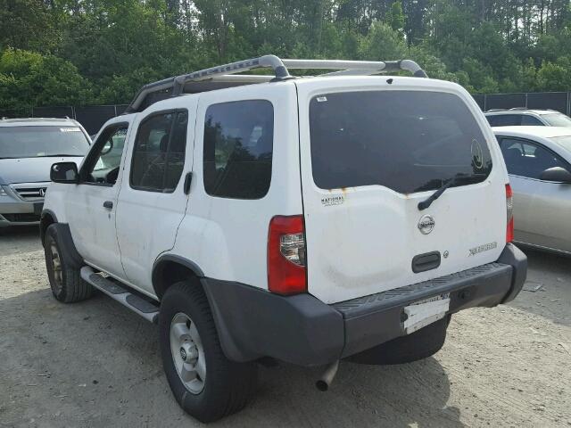 5N1ED28Y02C509860 - 2002 NISSAN XTERRA XE WHITE photo 3