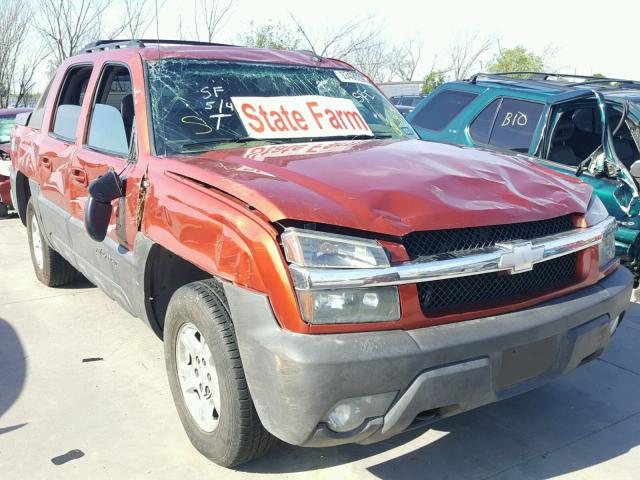 3GNEC13T13G123516 - 2003 CHEVROLET AVALANCHE ORANGE photo 1