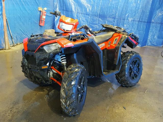 4XASXE951JB141494 - 2018 POLARIS SPORTSMAN RED photo 2