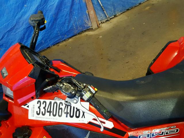 4XASXE951JB141494 - 2018 POLARIS SPORTSMAN RED photo 5