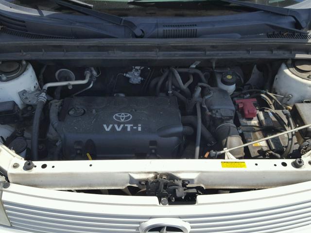 JTLKT324064113860 - 2006 TOYOTA SCION XB WHITE photo 7