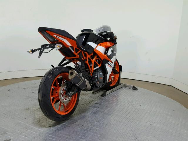 MD2JYJ404HC273931 - 2017 KTM 390 DUKE BLACK photo 8