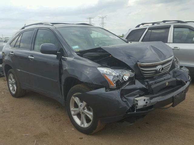 JTJHW31U582056114 - 2008 LEXUS RX 400H GRAY photo 1