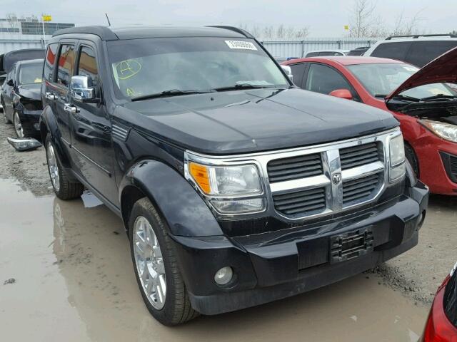 1D8GU58K58W151190 - 2008 DODGE NITRO SLT BLACK photo 1