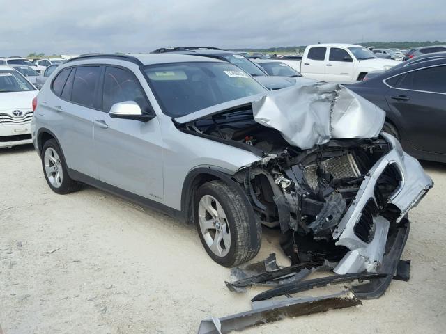 WBAVM1C58EVW52377 - 2014 BMW X1 SDRIVE2 SILVER photo 1