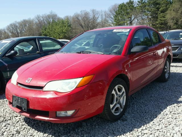 1G8AW12F03Z184618 - 2003 SATURN ION LEVEL RED photo 2
