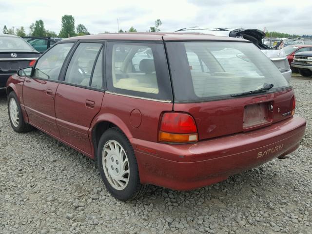 1G8ZJ8270SZ122671 - 1995 SATURN SW2 RED photo 3