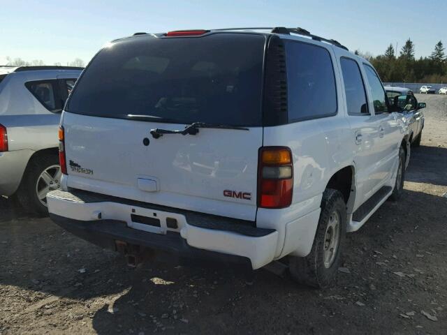 1GKEK63U53J296623 - 2003 GMC YUKON DENA WHITE photo 4