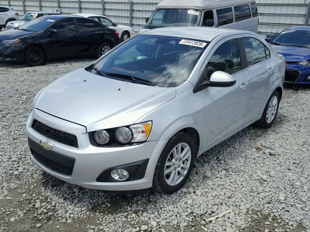 1G1JC5SH9C4127234 - 2012 CHEVROLET SONIC LT SILVER photo 2