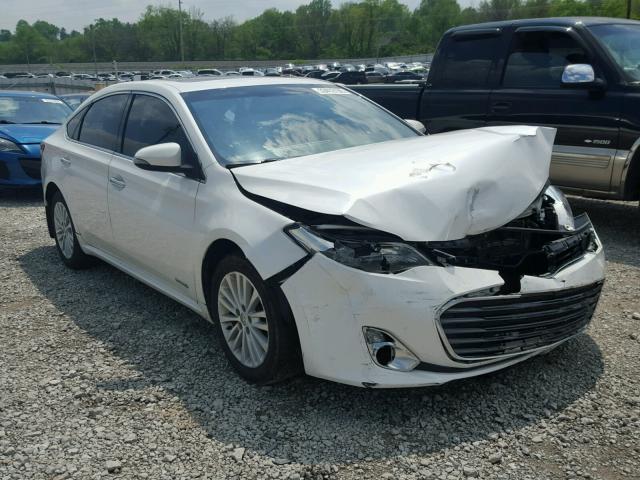 4T1BD1EB3DU011534 - 2013 TOYOTA AVALON HYB WHITE photo 1