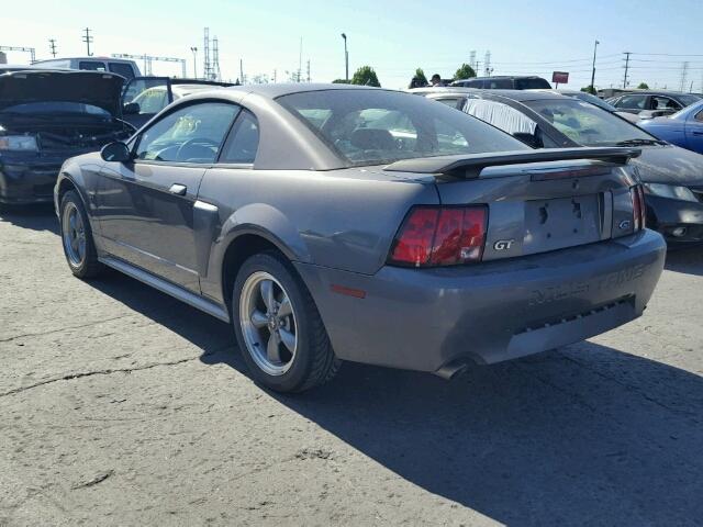 1FAFP42X63F448595 - 2003 FORD MUSTANG GT GRAY photo 3