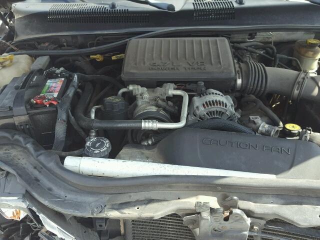 1J4GX48N54C409403 - 2004 JEEP GRAND CHER GRAY photo 7