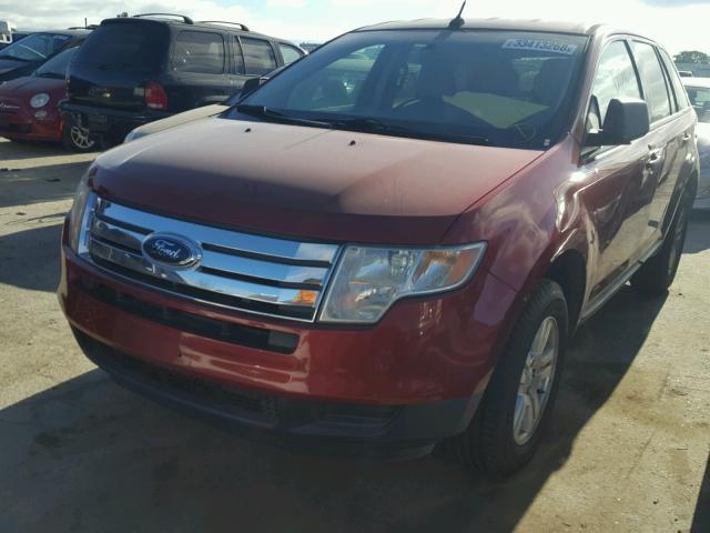 2FMDK36CX8BA60453 - 2008 FORD EDGE SE RED photo 2