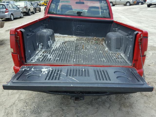 1GCCS1447T8116327 - 1996 CHEVROLET S TRUCK S1 RED photo 6
