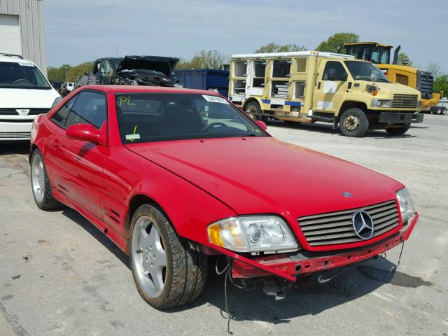 WDBFA68F0XF180041 - 1999 MERCEDES-BENZ SL 500 RED photo 1