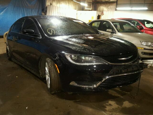 1C3CCCAB7GN117761 - 2016 CHRYSLER 200 LIMITE BLACK photo 1