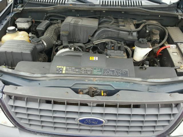 1FMZU72K23UA51656 - 2003 FORD EXPLORER X BLUE photo 7