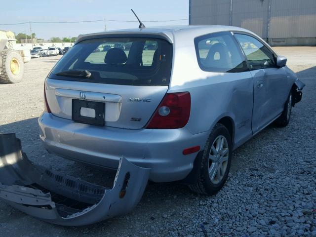 SHHEP33552U309878 - 2002 HONDA CIVIC SI SILVER photo 4