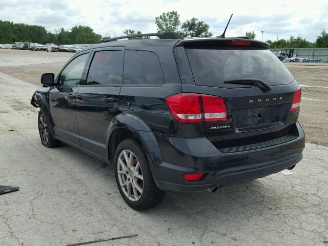 3C4PDCBG2CT180037 - 2012 DODGE JOURNEY SX BLACK photo 3